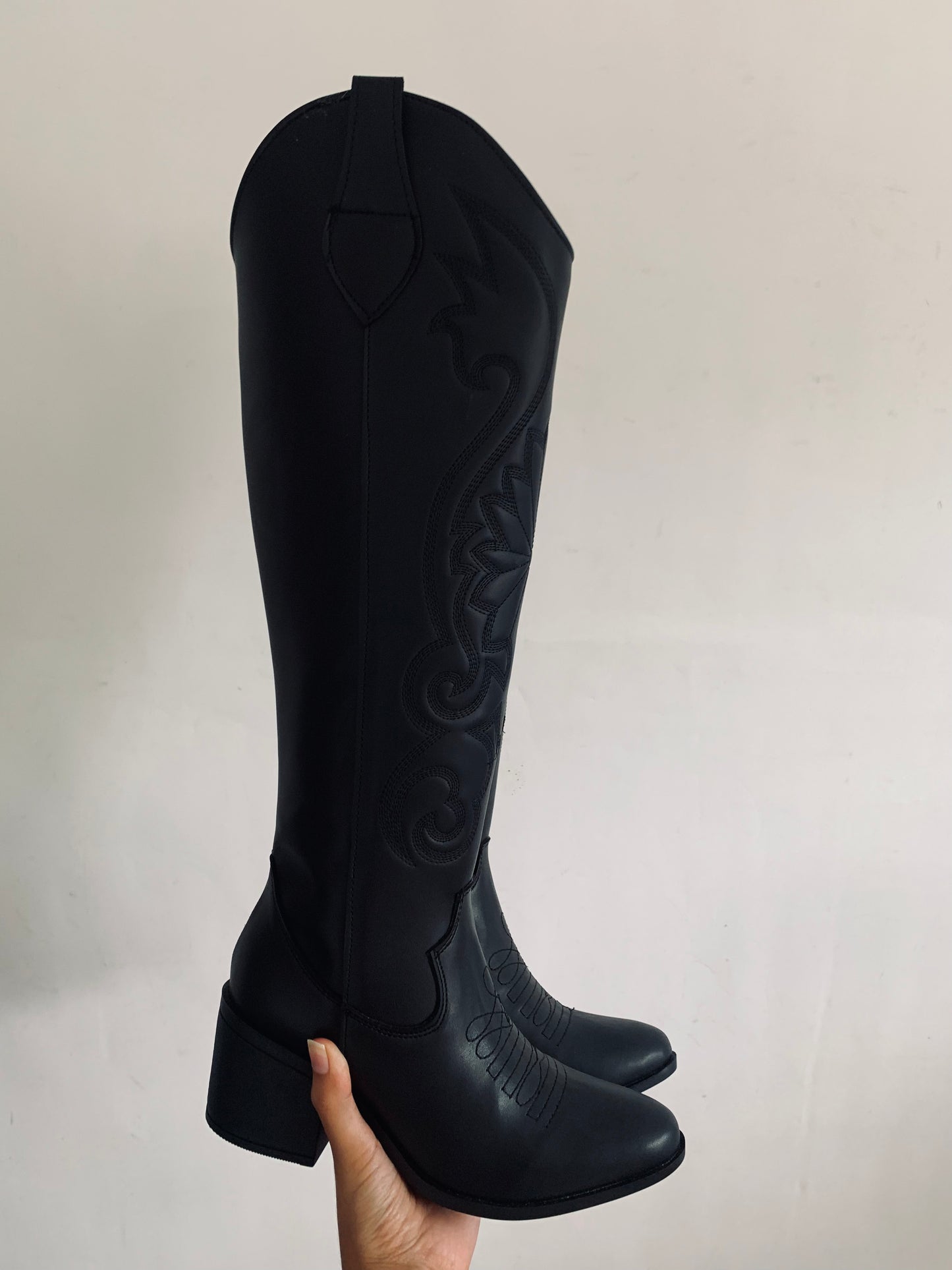 Bota vaquera larga