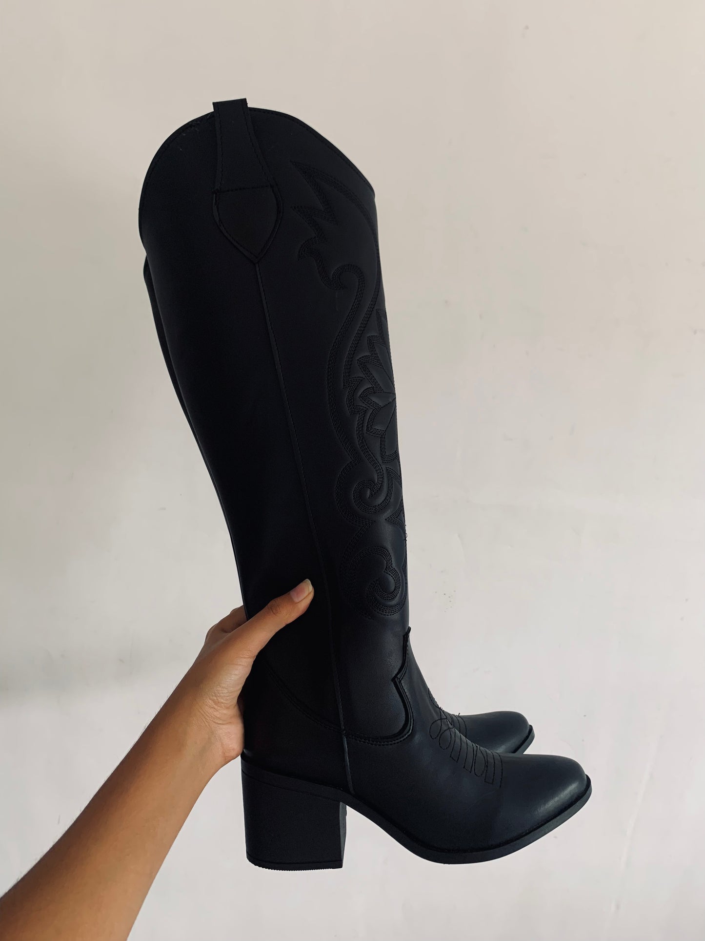 Bota vaquera larga