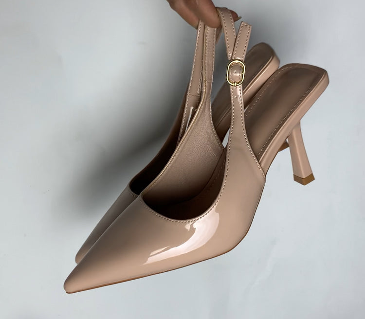 Stiletto básico nude