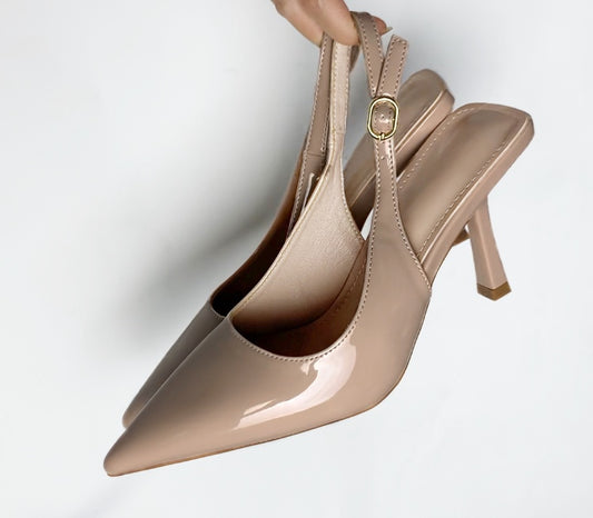 Stiletto básico nude