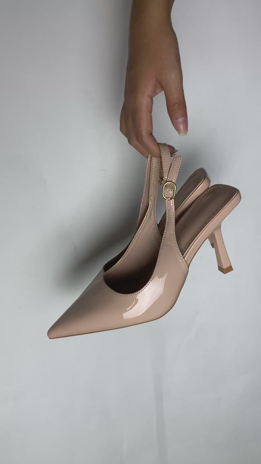Stiletto básico nude